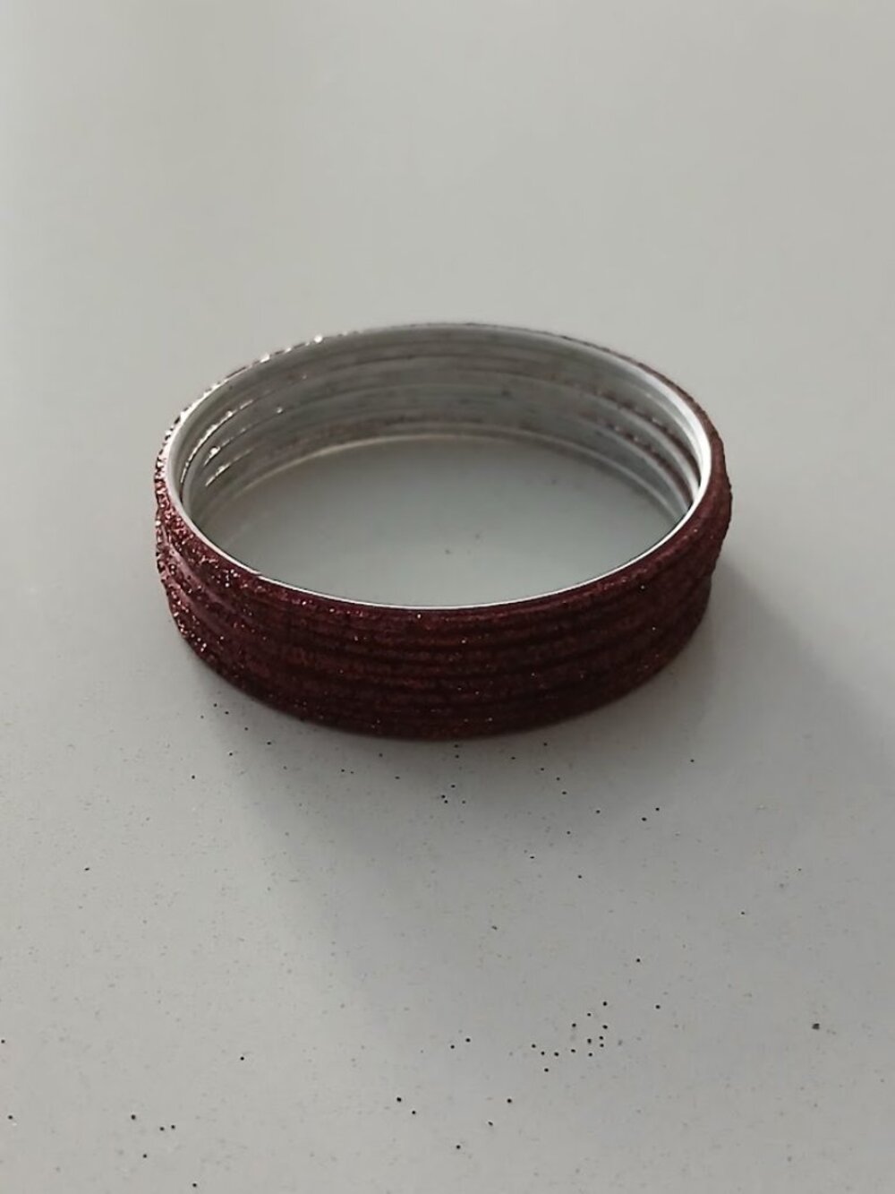 Exotic Indian Burgundy Bangles - Toddler